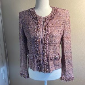 Size 8 Knit Jacket by St. John Collection by Marie Gray